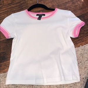 tight mid stomach tee